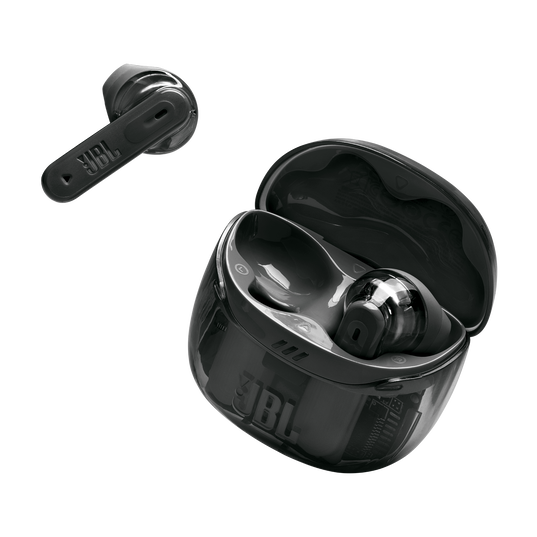 JBL Tune Flex 2 Ghost Edition - Ghost Black - True Wireless Noise Cancelling Earbuds - Detailshot 2